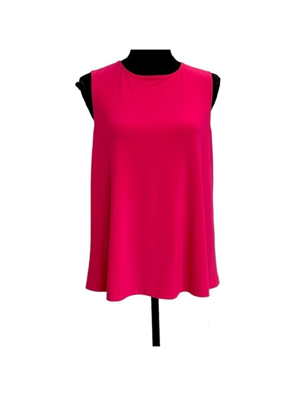 JOSEPH Ribkoff fuchsia pink tank camisole blouse sleeveless Sz 10